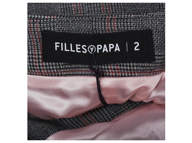 Autre Marque Falda Midi de Cuadros Filles à Papa Rosa - vista 8