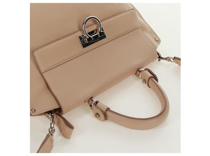 Borsa Sofia in pelle granulata grande Salvatore Ferragamo - vista 7