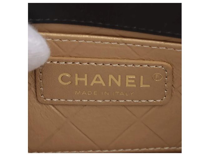 Bolso clásico de cuero acolchado negro Chanel Mini Coco Clips - vista 8