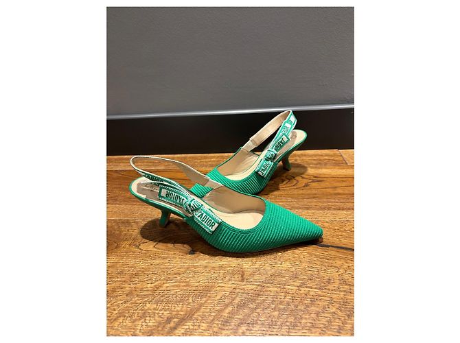 Dior J’adior Slingback 38,5 Verde - vista 11