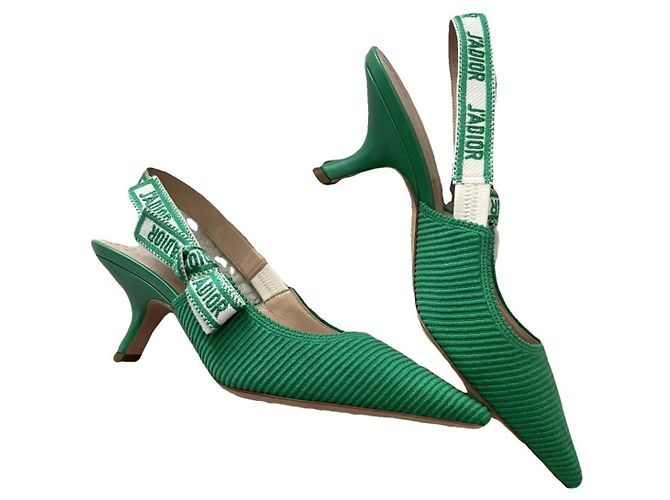 Dior J’adior Slingback 38,5 Verde - vista 6