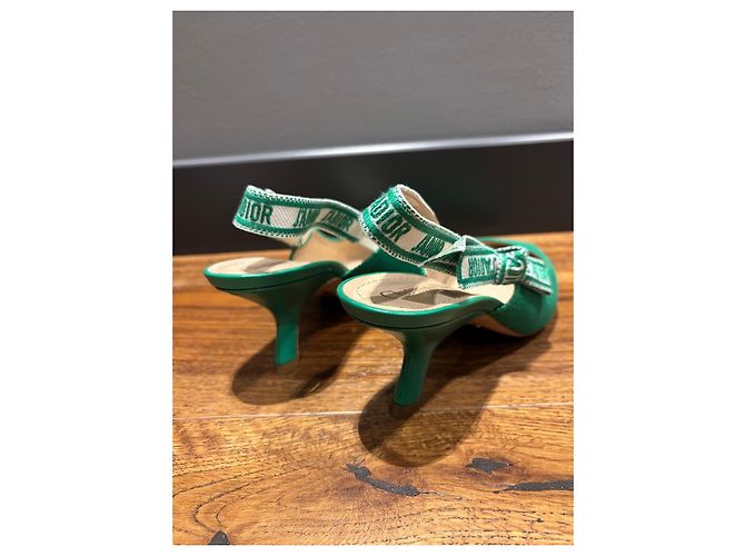 Dior J’adior Slingback 38,5 Verde - vista 8