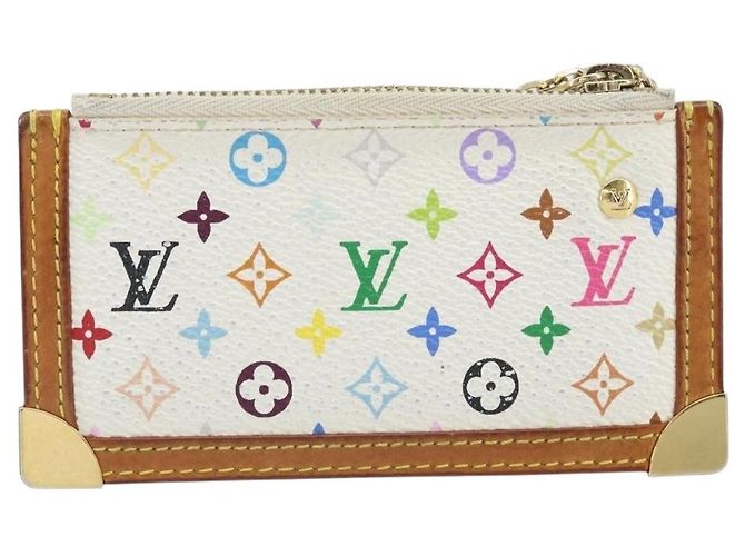 Schlüsselmäppchen NM Monogram Multicolor aus Canvas von Louis Vuitton Weiß - Ansicht 2