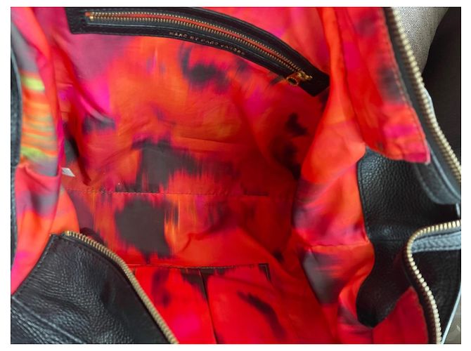 Leder Tote Bag von Marc by Marc Jacobs Schwarz - Ansicht 11