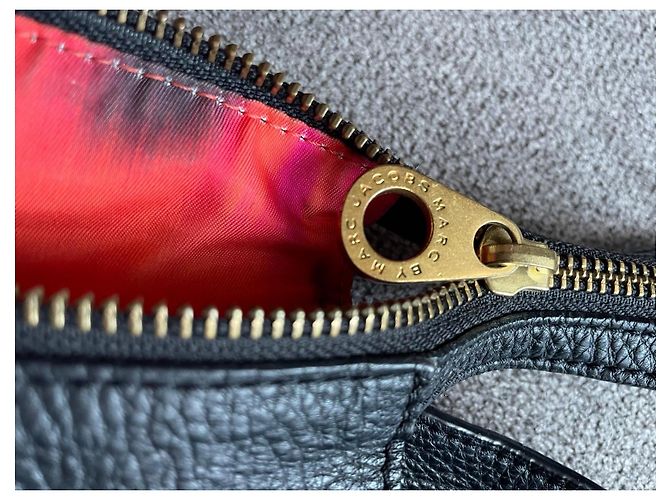 Leder Tote Bag von Marc by Marc Jacobs Schwarz - Ansicht 14