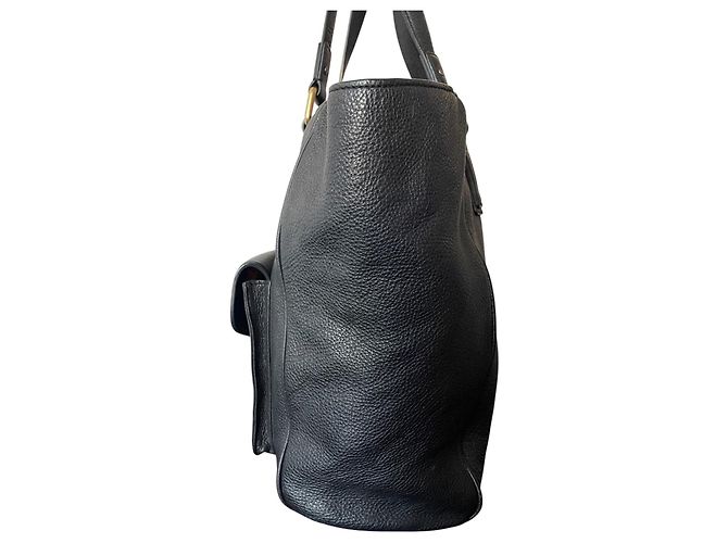Leder Tote Bag von Marc by Marc Jacobs Schwarz - Ansicht 3