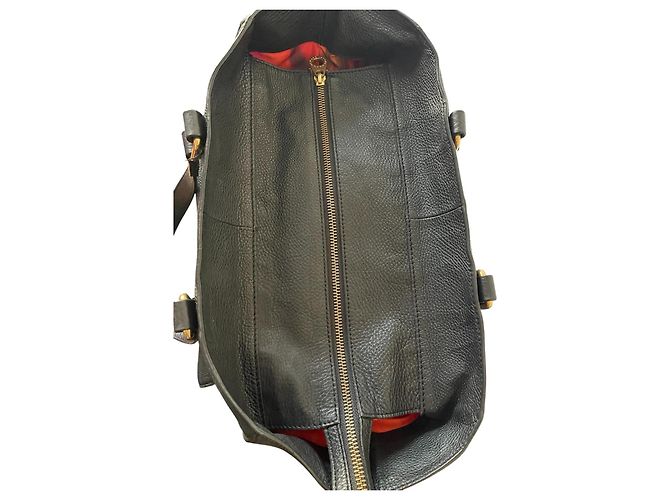 Leder Tote Bag von Marc by Marc Jacobs Schwarz - Ansicht 5