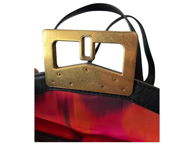 Leder Tote Bag von Marc by Marc Jacobs Schwarz - Ansicht 7