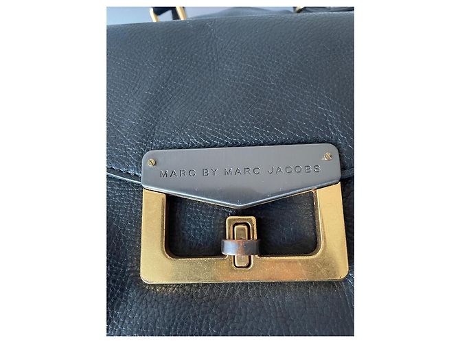 Leder Tote Bag von Marc by Marc Jacobs Schwarz - Ansicht 8