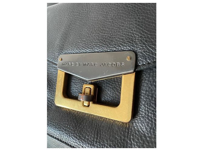 Leder Tote Bag von Marc by Marc Jacobs Schwarz - Ansicht 9