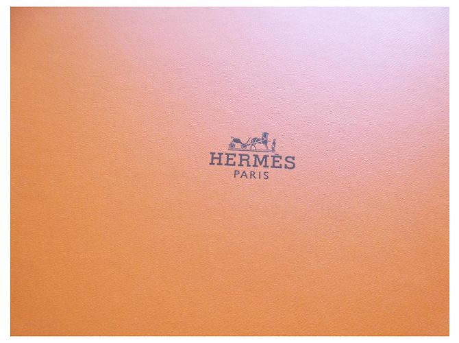 boite hermès blue box 1258 commande spéciale VIP sac hermès mini rare Orange - vue 5