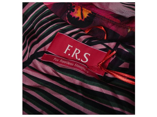 Autre Marque Vestido Largo de Seda Restless Sleepers - vista 11