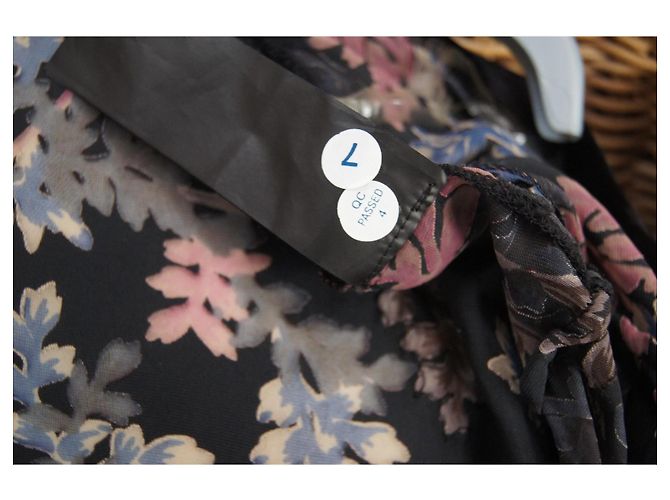 The Kooples Kimono mit Perlenfransen Viscose - Ansicht 7