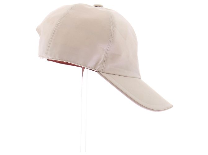 Cappellino Loro Piana beige in cotone - vista 3
