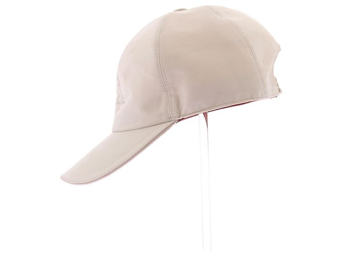 Cappellino Loro Piana beige in cotone - vista 4