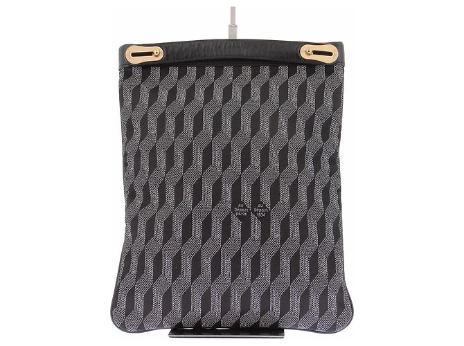 Autre Marque Cartera negra con detalles blancos Negro - vista 2