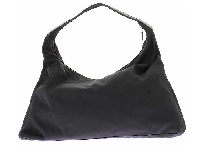 Gucci Hobo Tasche schwarz Polyester - Ansicht 2