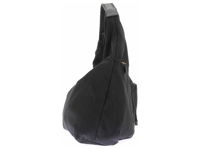 Gucci Hobo Tasche schwarz Polyester - Ansicht 3