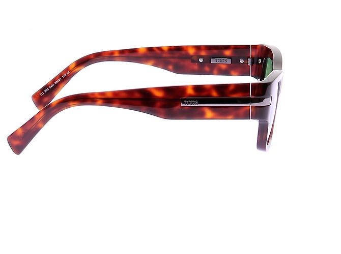 Gafas de sol Tod's Marrones de Escamas Castaño - vista 4