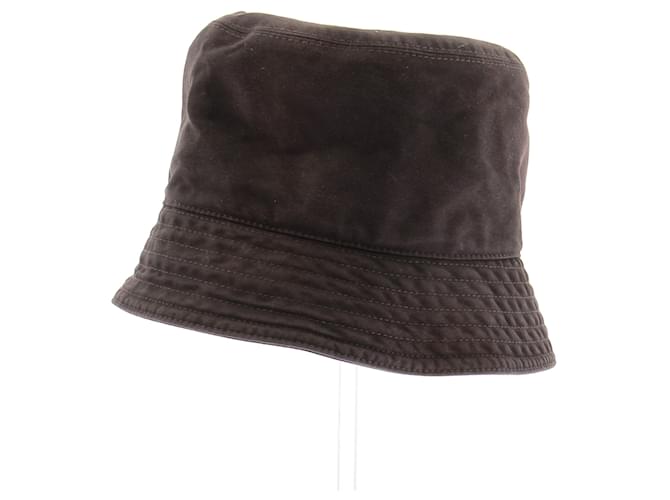 Gorra Bob Prada de algodón marrón Castaño - vista 4
