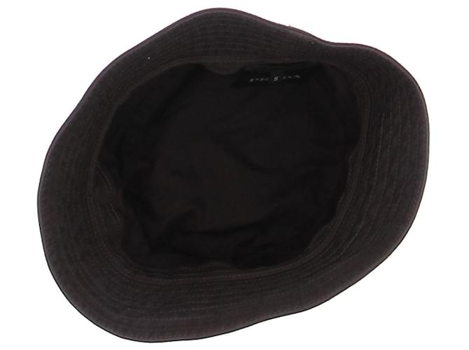 Gorra Bob Prada de algodón marrón Castaño - vista 6