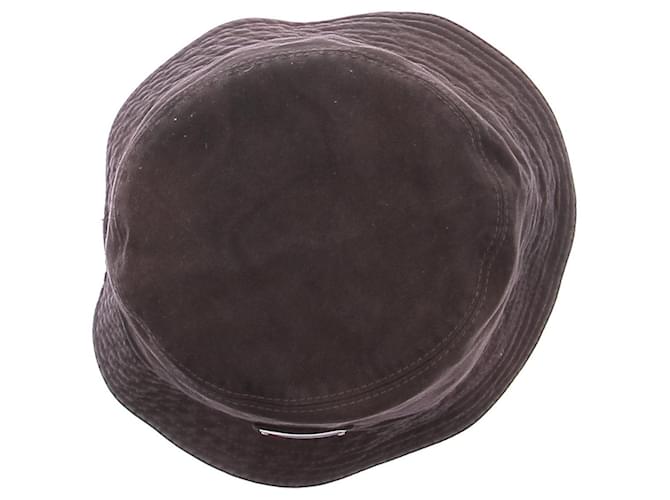 Gorra Bob Prada de algodón marrón Castaño - vista 7