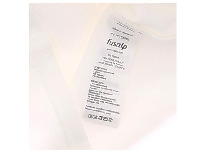 Fusalp Top blanco con cuello alto - vista 5