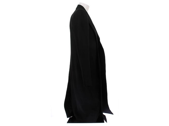 Maison Rabih Kayrouz Giacca lunga nera Nero - vista 3