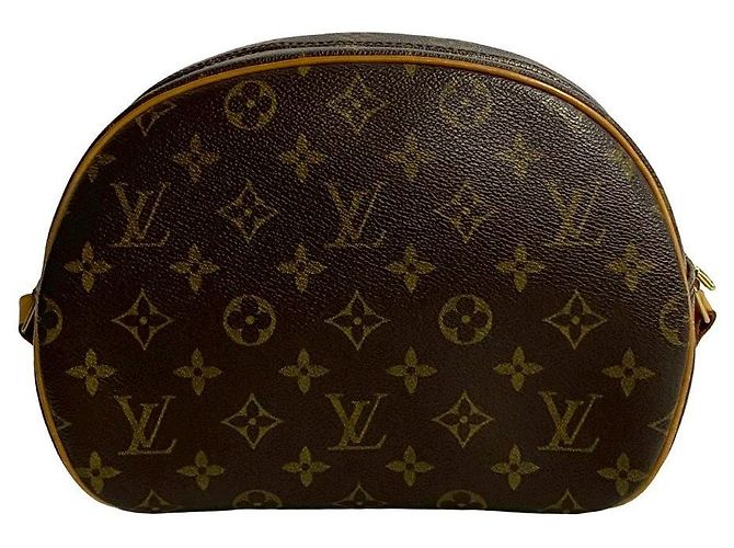 Borsa a tracolla in pelle Louis Vuitton Monogram Marrone - vista 5