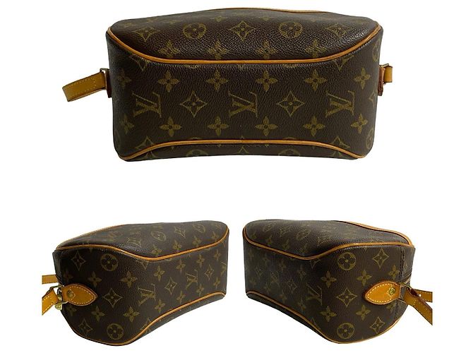 Borsa a tracolla in pelle Louis Vuitton Monogram Marrone - vista 7