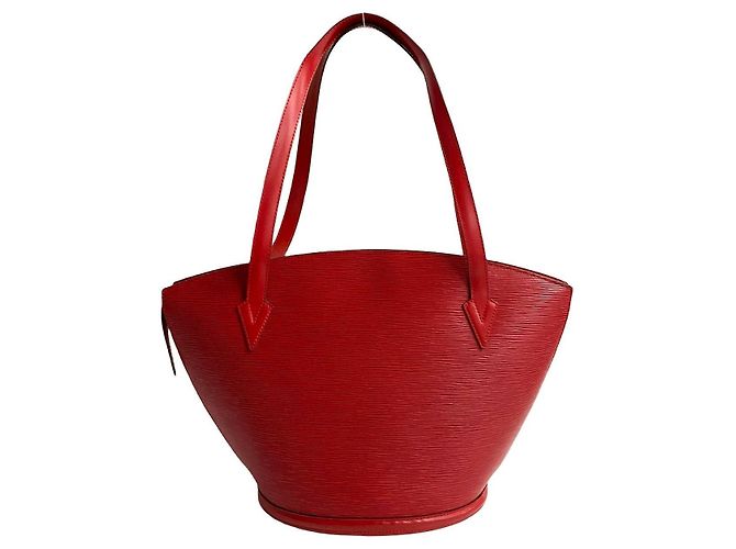 Louis Vuitton Saint Jacques Epi Tote Bag Rot - Ansicht 5