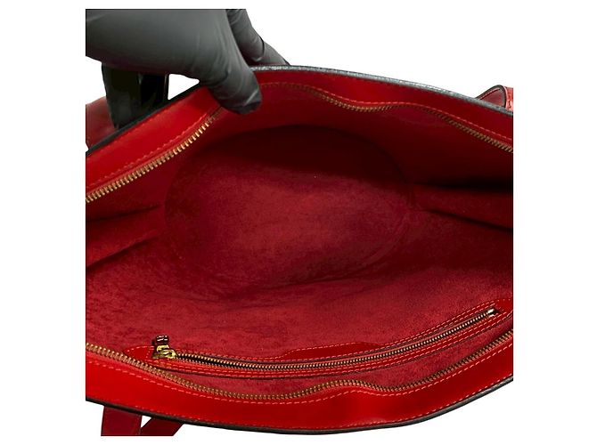 Louis Vuitton Saint Jacques Epi Tote Bag Rot - Ansicht 9