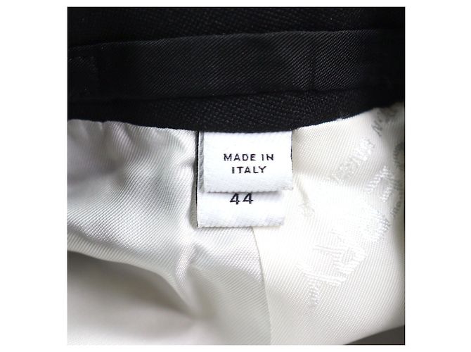 Chaqueta de Lana a Medida Burberry Londres Negro Blanco - vista 11