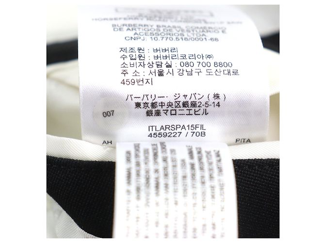 Chaqueta de Lana a Medida Burberry Londres Negro Blanco - vista 14