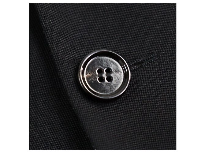 Chaqueta de Lana a Medida Burberry Londres Negro Blanco - vista 5