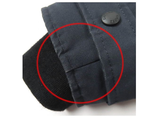Autre Marque Abrigo de plumas de poliéster y algodón Mackenzie de Canada Goose Azul Azul marino - vista 15