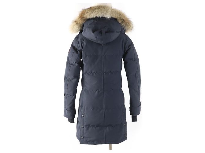 Autre Marque Abrigo de plumas de poliéster y algodón Mackenzie de Canada Goose Azul Azul marino - vista 3