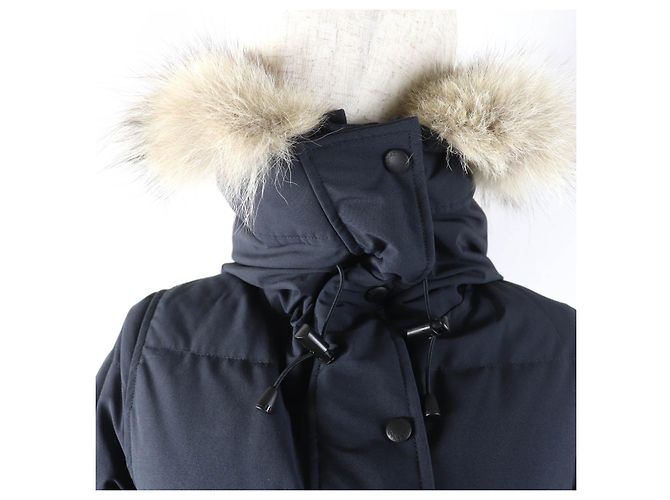 Autre Marque Abrigo de plumas de poliéster y algodón Mackenzie de Canada Goose Azul Azul marino - vista 4