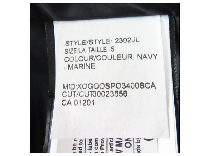 Autre Marque Abrigo de plumas de poliéster y algodón Mackenzie de Canada Goose Azul Azul marino - vista 9