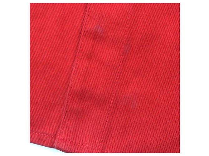 Autre Marque Chaqueta de denim slim fit CARRY OVER de RAF Simons Roja - vista 11