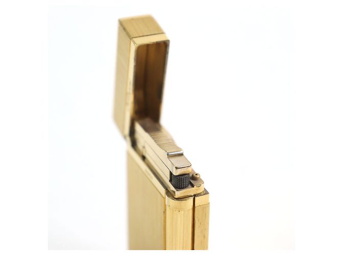 Autre Marque Dupont Vertical Line 2 Lighter Golden - view 6