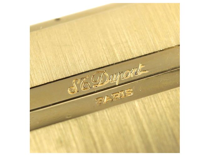 Autre Marque Dupont Vertical Line 2 Lighter Golden - view 8