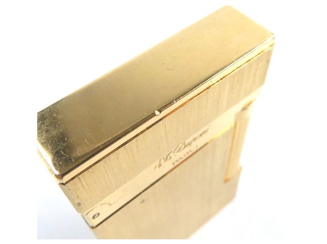 Autre Marque Dupont Vertical Line 2 Lighter Golden - view 9