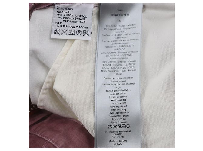 Pantaloni in cotone Dior×Cactus Jack Rosa - vista 11