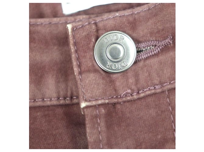 Pantaloni in cotone Dior×Cactus Jack Rosa - vista 5