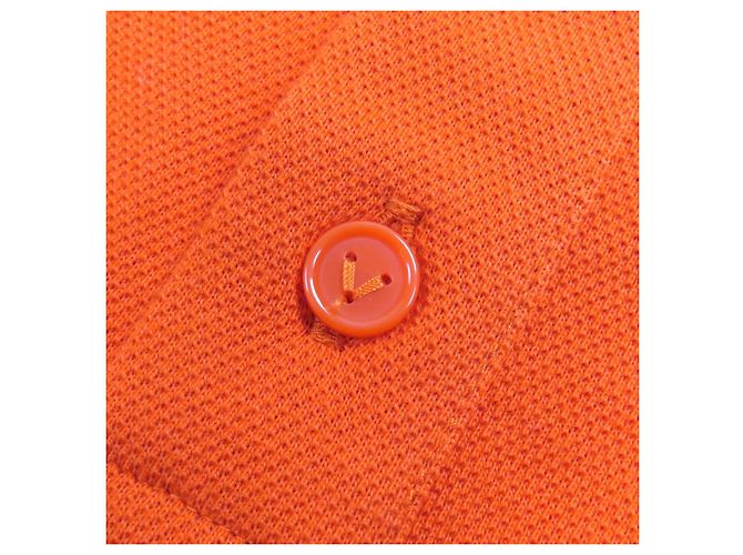 Polo Bottega Veneta in Cotone Arancione - vista 4