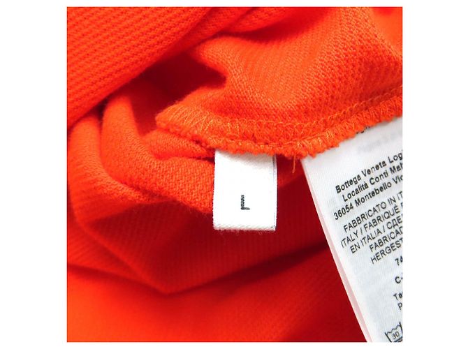 Polo Bottega Veneta in Cotone Arancione - vista 7