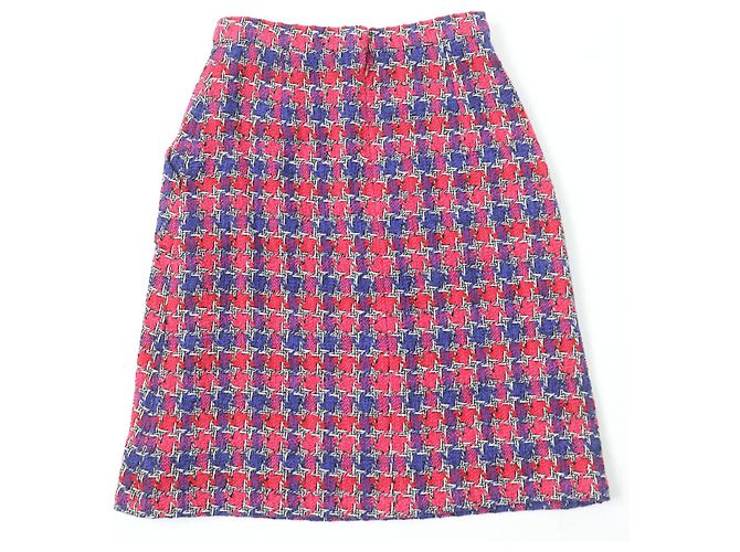 Timeless Gonna in seta e cotone Chanel P51393V38323 Multicolore - vista 2