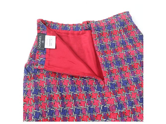 Timeless Gonna in seta e cotone Chanel P51393V38323 Multicolore - vista 5