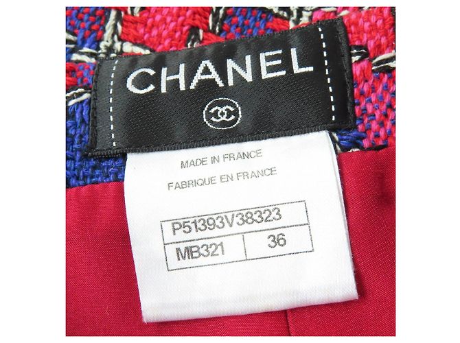 Timeless Gonna in seta e cotone Chanel P51393V38323 Multicolore - vista 7